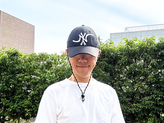 あご紐ない帽子に対応したクリップタイプの「ハットストラップ(ヤンマガード)」新発売!