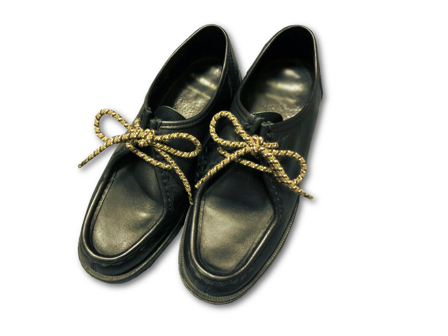 ストレッチシューレース２穴用　～ワラビーブーツなど２つ穴靴専用の伸びる靴紐～