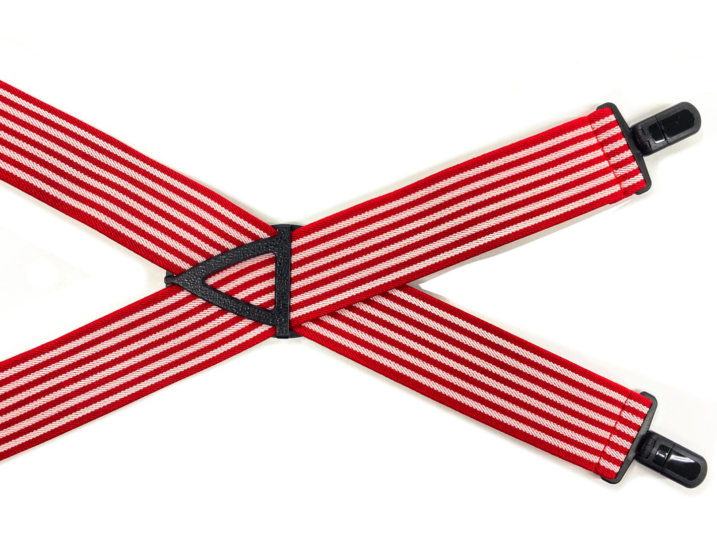 40mm 幅広 サスペンダー X型 金属不使用