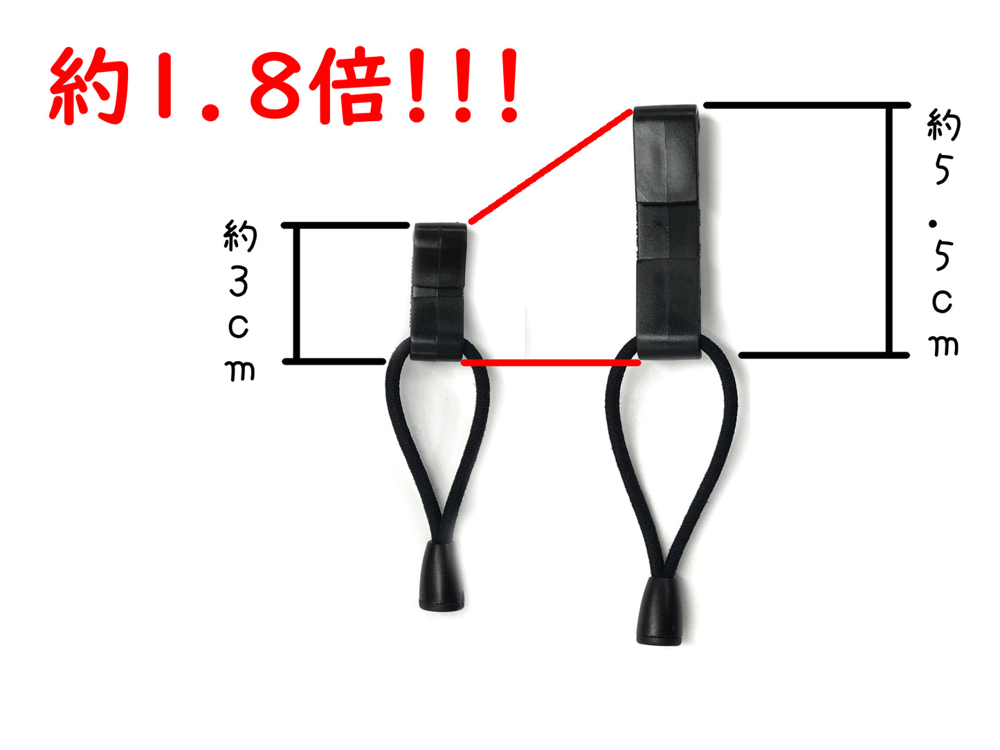 BIG-LOCKS(ビッグロックス) - だらんと垂れ下がった余った太い幅のテープをスッキリまとめるテープマネージャー