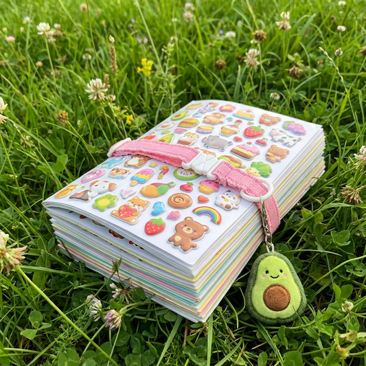 「パンパンで閉まらない！」を解決！デコれるシール帳バンド「BONBONGyut!」新発売（4月6日シールの日）