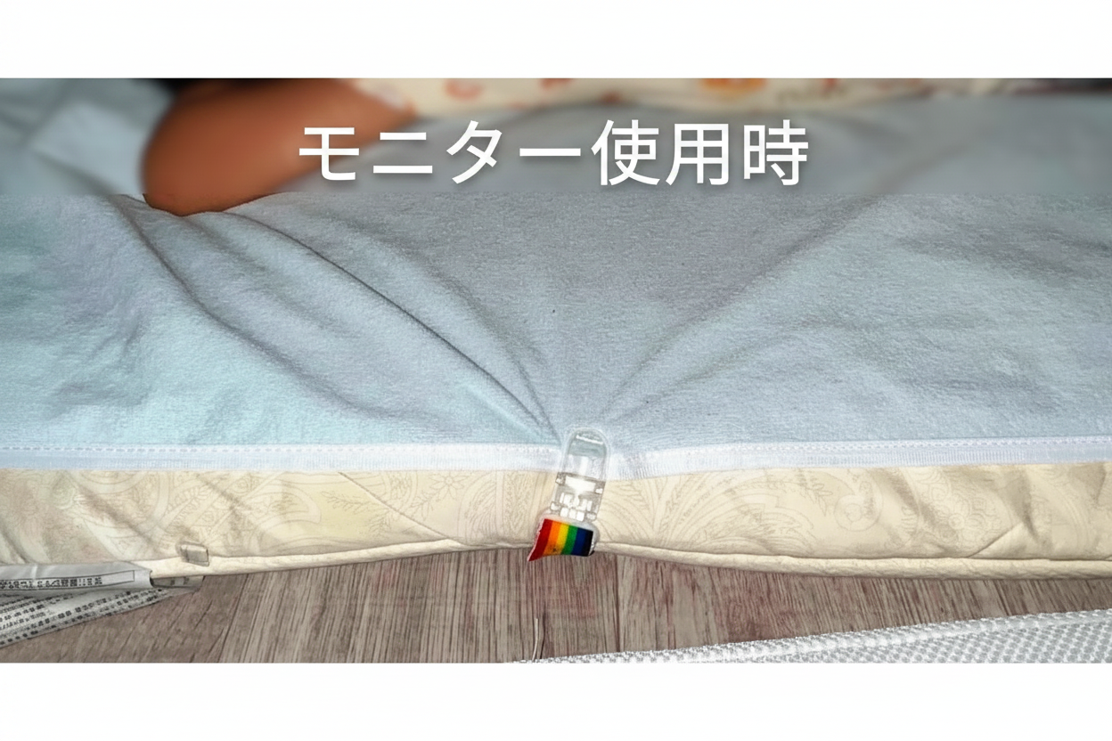 【9/3新発売】シーツズレンジャー　～おねしょシーツずれ防止バンド 2本セット～（現在予約受付中）