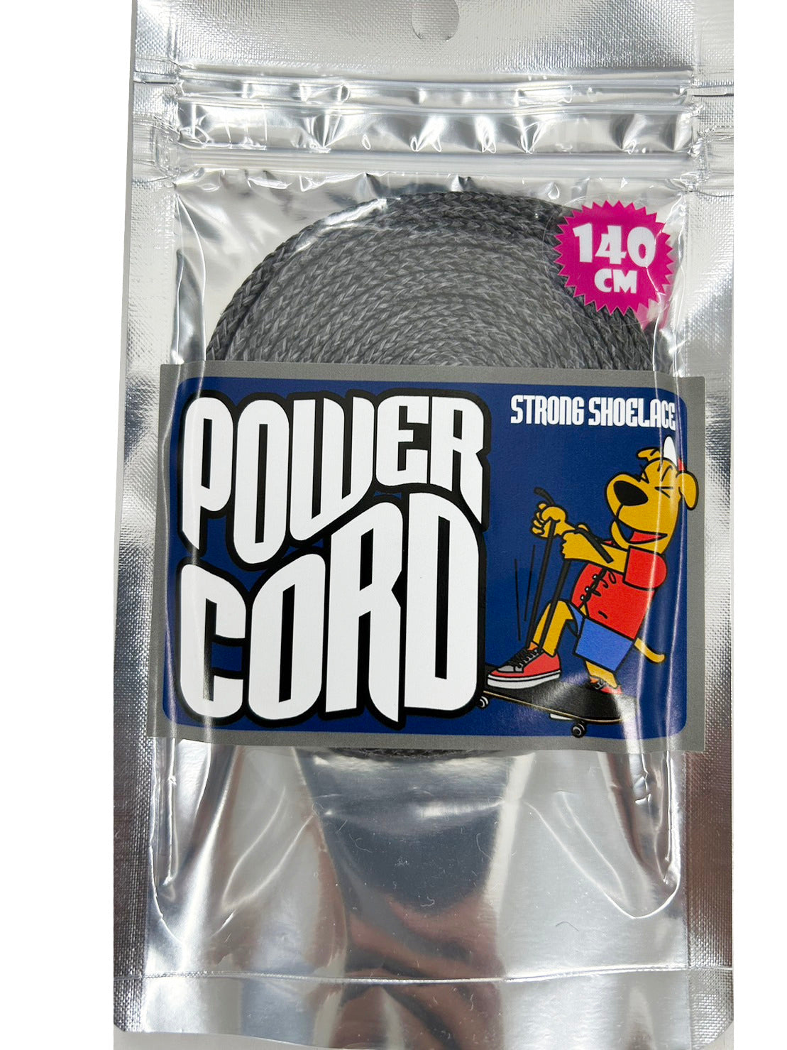 POWER CORD - 市販の靴紐の約１６倍の強度を持つ、切れにくいスケボー用靴紐